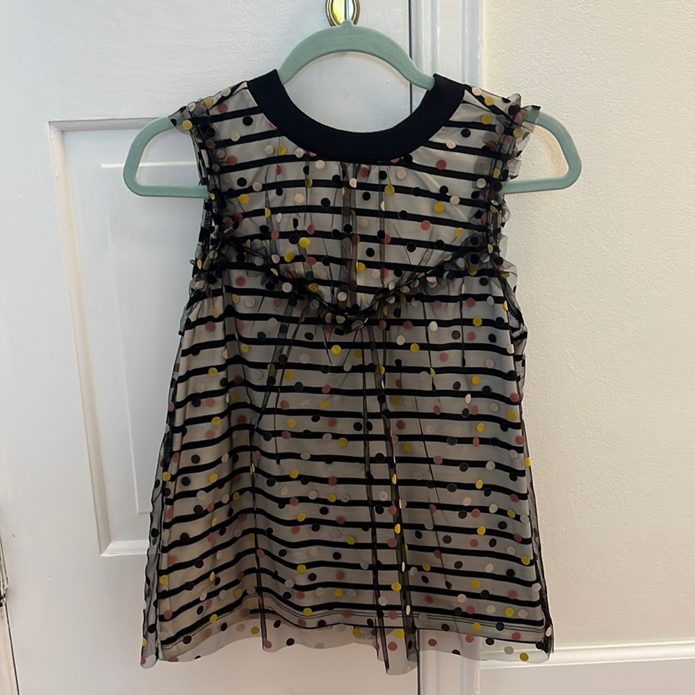 Maeve by Anthropologie Tulle Blouse